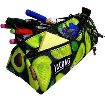 Jacbag Jac-02 Çimen Yeşili Bölmeli Çift Gözlü Cüzdan Kalemlik