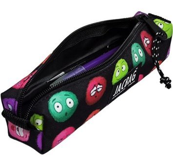 Jacbag Jac-15 Pembe-Turuncu Tek Gözlü Cüzdan Kalemlik