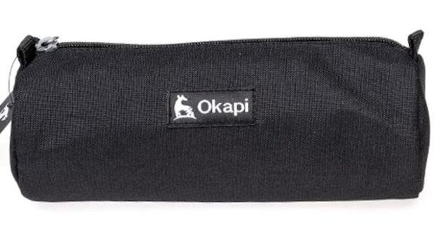 Okapi Okp-104 Siyah Düz Tek Gözlü Cüzdan Kalemlik