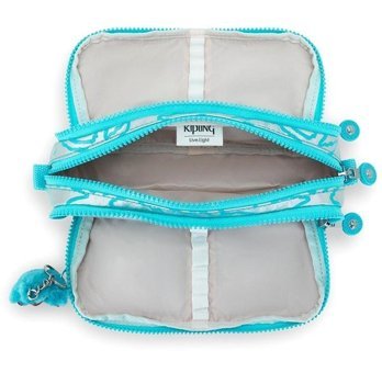 Kipling 1533024949 Mavi Bölmeli 3 Gözlü Cüzdan Kalemlik