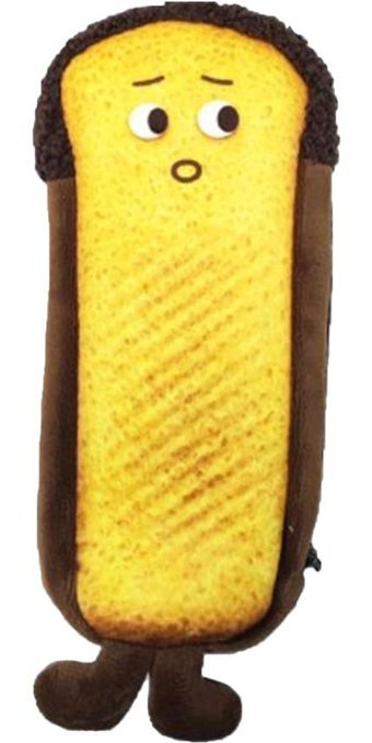 Heamor Sevimli Tost Mor Peluş Tek Gözlü Cüzdan Kalemlik