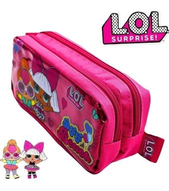 L.O.L. Surprise 2210 Pembe Bölmeli Çift Gözlü Cüzdan Kalemlik