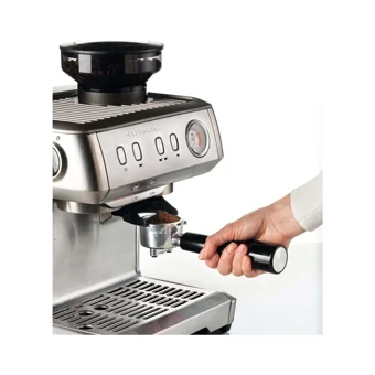Ariete 00M131310AR0 1600 W Paslanmaz Çelik Tezgah Üstü Kapsülsüz Öğütücülü Manuel Espresso Makinesi Gümüş