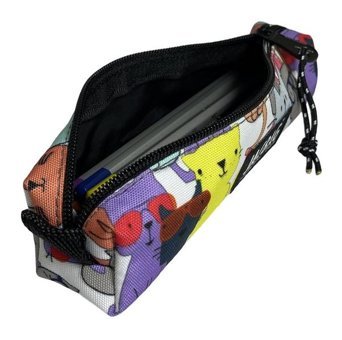 Jacbag Jac-15 Sarı-Pembe Tek Gözlü Cüzdan Kalemlik