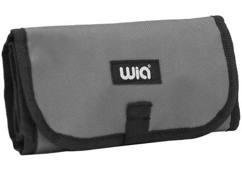 Wia Wklk7001-21538 Gri Katlanabilir Tek Gözlü Cüzdan Kalemlik
