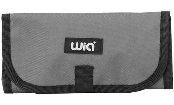 Wia Wklk7001-21538 Gri Katlanabilir Tek Gözlü Cüzdan Kalemlik