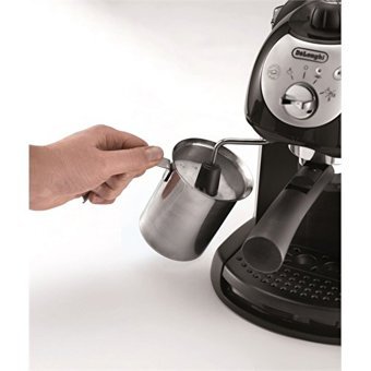 Delonghi EC201.CDB 1050 W Paslanmaz Çelik Tezgah Üstü Kapsülsüz Espresso Makinesi Siyah