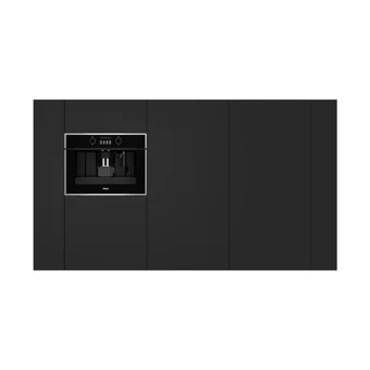 Teka CLC 855 GM 1800 W Paslanmaz Çelik Ankastre Kapsülsüz Öğütücülü Yarı Otomatik Espresso Makinesi Siyah