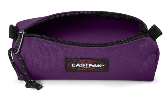 Eastpak Ek000372-4D9 Mor Düz Tek Gözlü Cüzdan Kalemlik