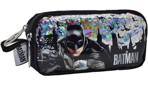 Batman 2014 Siyah Bölmeli Çift Gözlü Cüzdan Kalemlik