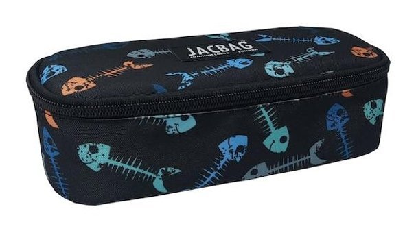 Jacbag Mavi-Siyah Tek Gözlü Cüzdan Kalemlik