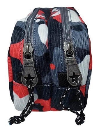 Jacbag Dual Pouch Kamuflaj Bölmeli Çift Gözlü Cüzdan Kalemlik