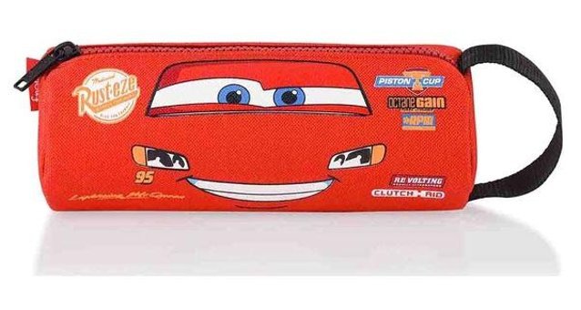 Cars 42228 Kırmızı Tek Gözlü Cüzdan Kalemlik