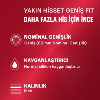 Durex Yakın Hisset İnce Prezervatif 2x16'lı