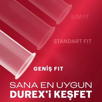 Durex Yakın Hisset İnce Prezervatif 2x16'lı