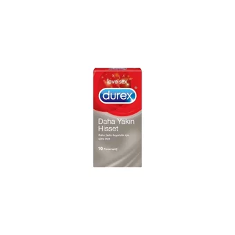 Durex Daha Yakın Hisset Ultra İnce Prezervatif 10'lu