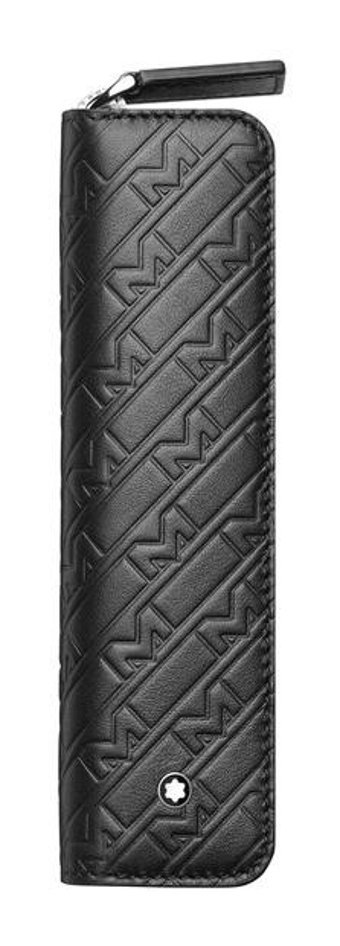 Montblanc 128861 Siyah Tek Gözlü Cüzdan Kalemlik
