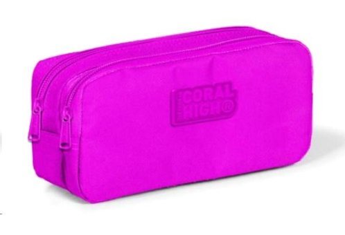 Coral High 22194 Pembe Bölmeli Çift Gözlü Cüzdan Kalemlik