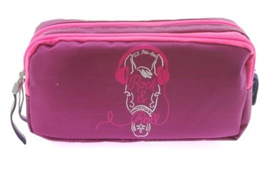 U.S. Polo Assn. 49508 Mürdüm Bölmeli Çift Gözlü Cüzdan Kalemlik