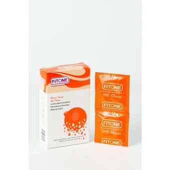 Fitone Çilek Aromalı Prezervatif 24'lü