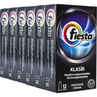 Fiesta Klasik Prezervatif 6x12'li