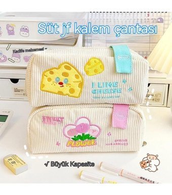 Summer Love Sarı Tek Gözlü Cüzdan Kalemlik