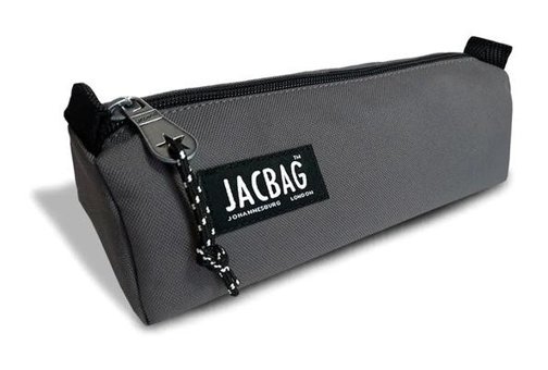 Jacbag Jac-03 Gri Düz Tek Gözlü Cüzdan Kalemlik