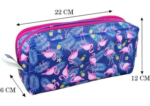 Onesize Mor Bölmeli Çift Gözlü Cüzdan Kalemlik