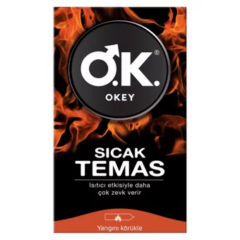 Okey Sıcak Temas Prezervatif 40'lı