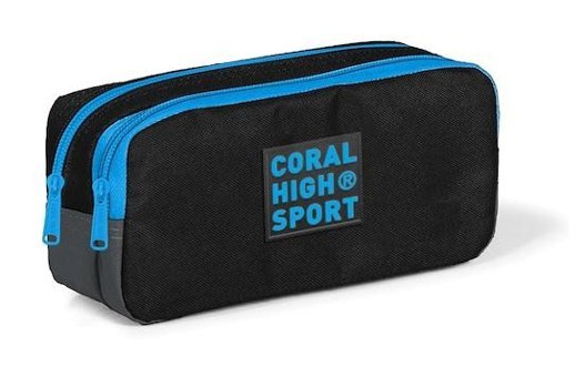 Coral High 22270 Siyah Bölmeli Çift Gözlü Cüzdan Kalemlik