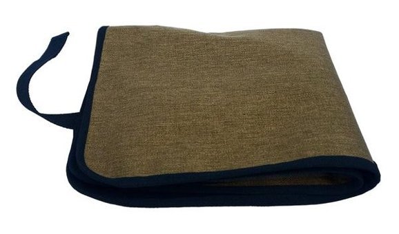 Jacbag Senior Bej Düz Katlanabilir Tek Gözlü Rulo Kalemlik