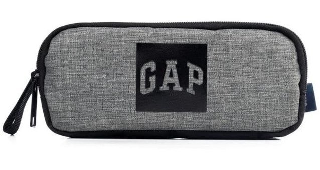 Gap Gri Bölmeli Çift Gözlü Cüzdan Kalemlik