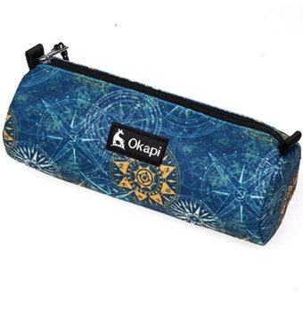Okapi Okp-104 Mavi Tek Gözlü Cüzdan Kalemlik
