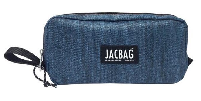 Jacbag Mavi Tek Gözlü Cüzdan Kalemlik