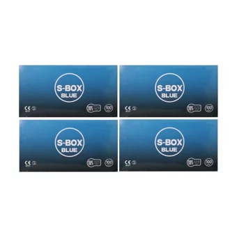 S-Box Blue Prezervatif 4x100'lü