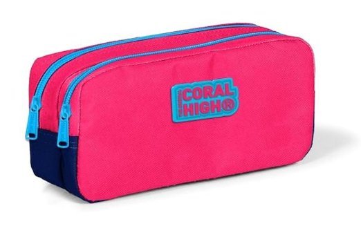 Yaygan 22190 Pembe Bölmeli Düz Çift Gözlü Cüzdan Kalemlik