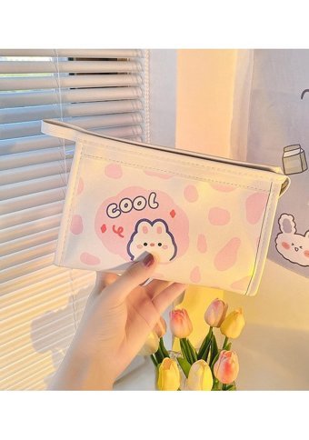 Heamor Kawaii Sarı Tek Gözlü Cüzdan Kalemlik