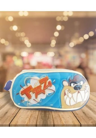 Dolphin Mavi Tek Gözlü Cüzdan Kalemlik