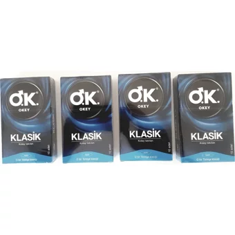 Okey Klasik Prezervatif 4x10'lu