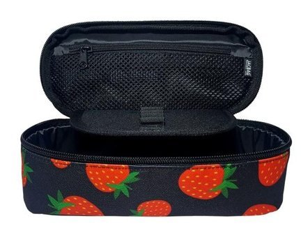 Jacbag Kırmızı-Siyah Tek Gözlü Cüzdan Kalemlik