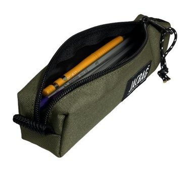 Jacbag Jac-15 Koyu Haki Düz Tek Gözlü Cüzdan Kalemlik