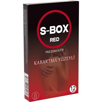 S-Box Red Dotted Prezervatif 3x12'li