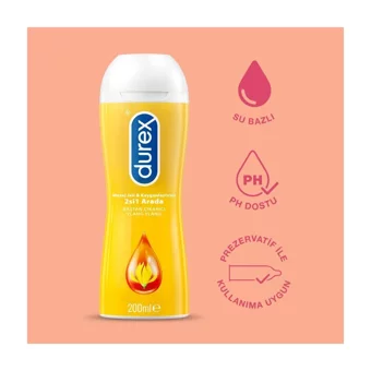 Durex Chill Karma Paket Prezervatif 20'li+Durex Play Masaj Jeli Ylang 200 ml