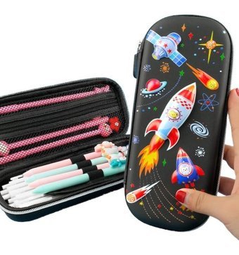 Luckystars Siyah Tek Gözlü Kalemlik