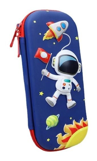 Boutiques Astronot Beyaz Tek Gözlü Cüzdan Kalemlik