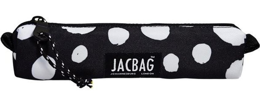 Jacbag Jac-15 Siyah-Beyaz Tek Gözlü Cüzdan Kalemlik