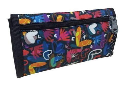 Jacbag Duplex Kalpli Çok Renkli Katlanabilir Cüzdan Kalemlik