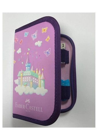 Faber Castell 000113 Pembe Katlanabilir Tek Gözlü Cüzdan Kalemlik