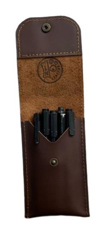 Lnleather Kahverengi Tek Gözlü Cüzdan Kalemlik