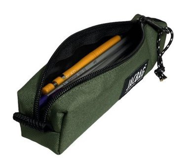 Jacbag Jac-15 Haki Düz Tek Gözlü Cüzdan Kalemlik